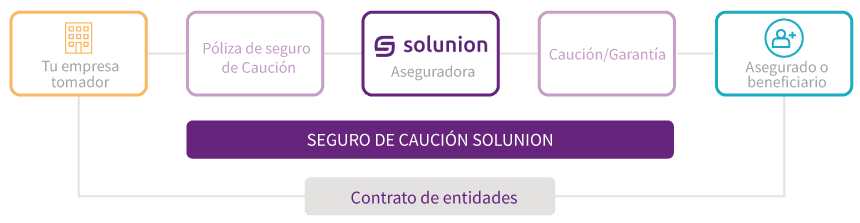 proceso seguro Caución Solunion